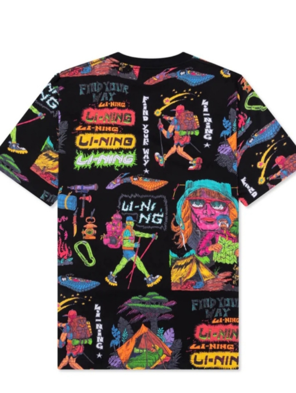Chinatown x Li-Ning Shooting Stars AOP T-Shirt - Picture 5 of 15